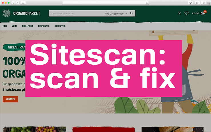 Sitescan: scan & fix